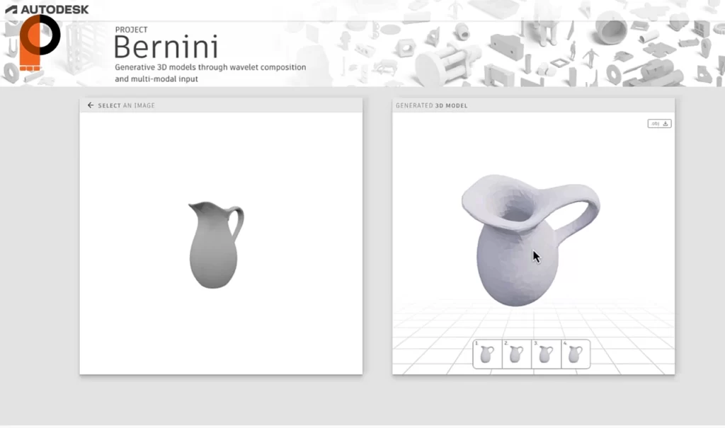 معرفی Project Bernini شرکت Autodesk