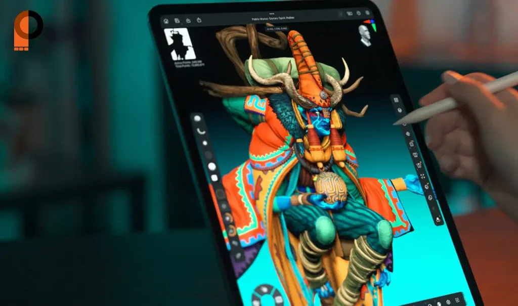 شرکت Maxon نسخه جدید ZBrush برای iPad 2025.1 را منتشر کرده است